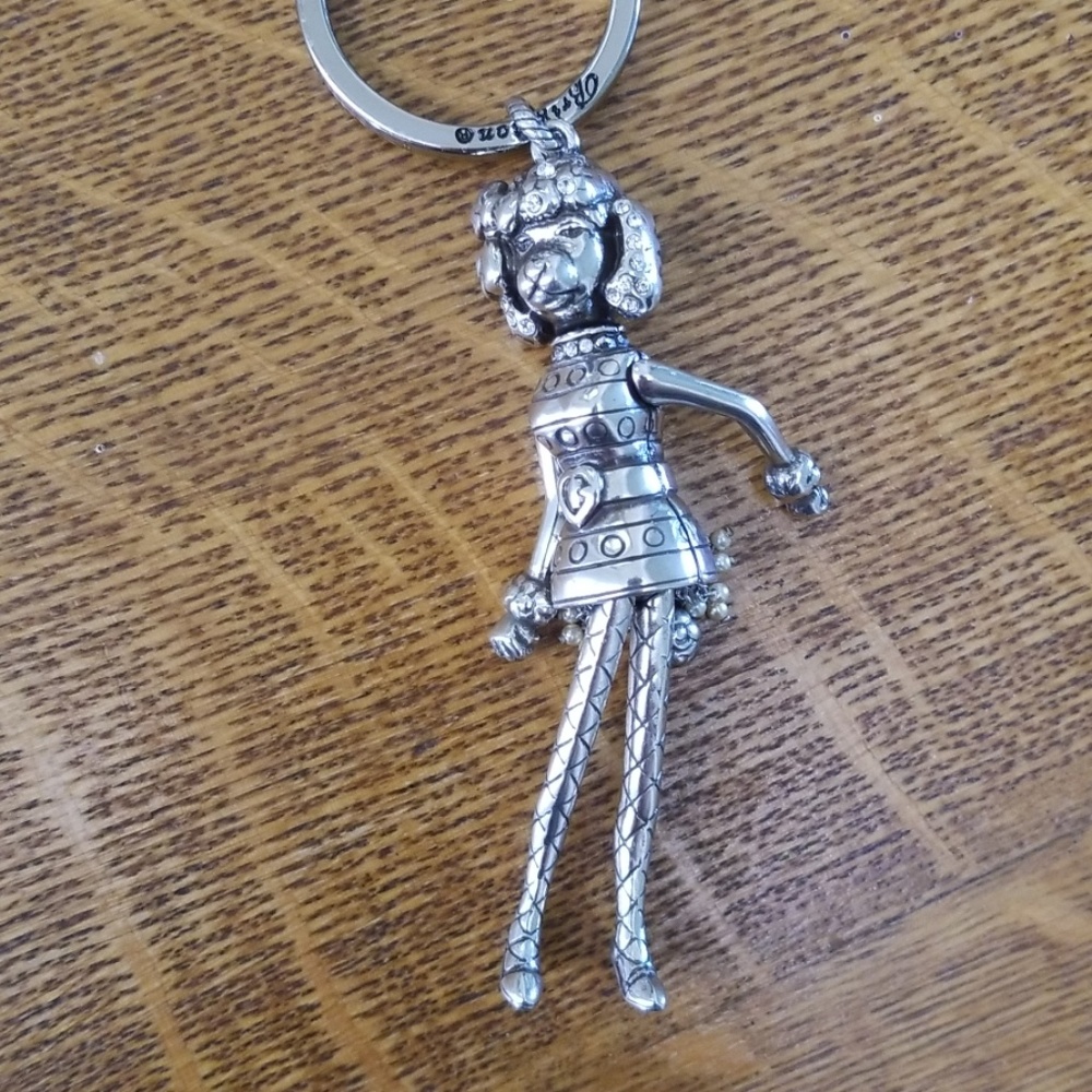 Brighton poodle keychain